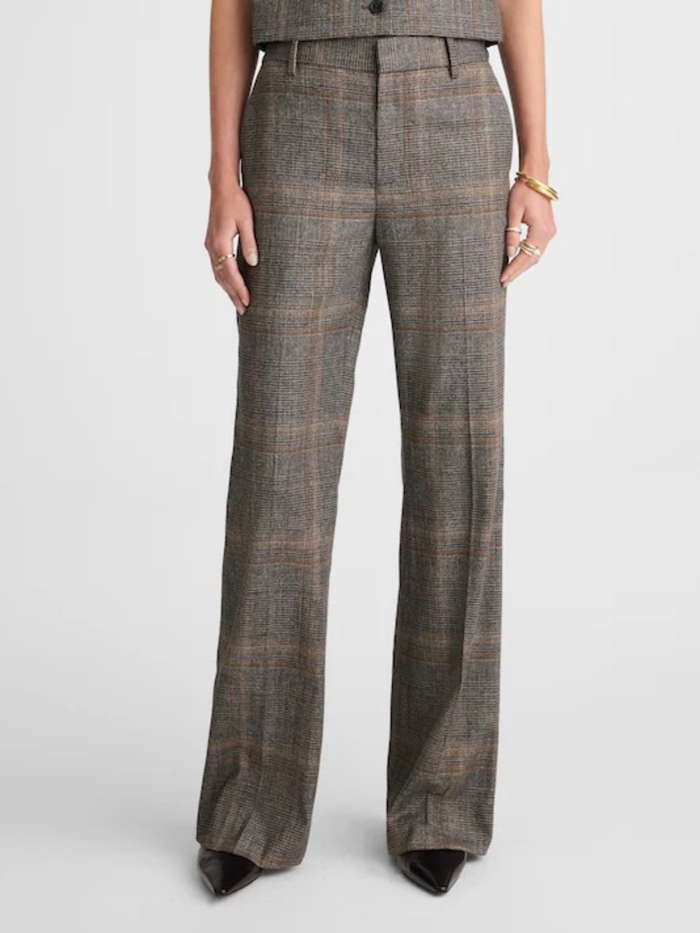 Madewell High-Rise Bootcut Trouser NWT sz 0 - Picture 2 of 13
